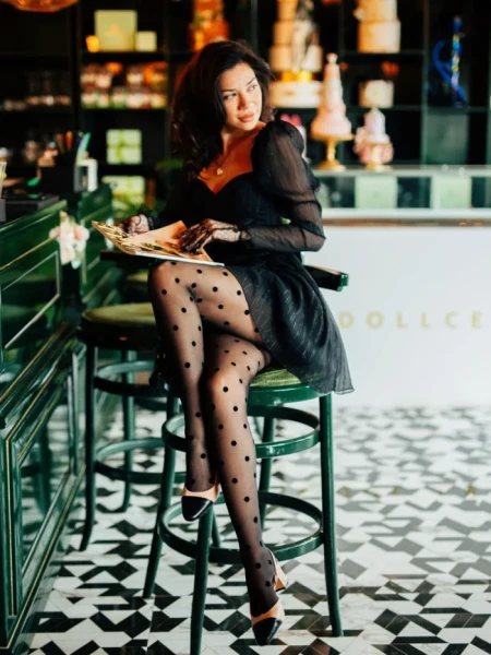 Pantofi dama bej cu toc din piele ecologica Verna