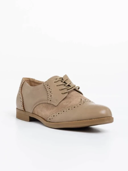 Pantofi dama khaki din piele eologica Briar