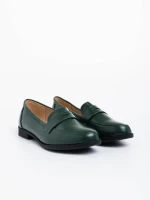 Mocasini dama verzi din piele ecologica Taylar