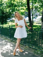 Mocasini dama camel din material textil Kaylin