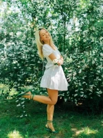 Balerini dama verzi din material textil Nadetta