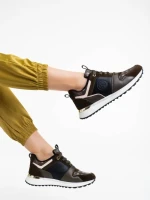 Pantofi sport dama verzi din piele ecologica Lorilynn