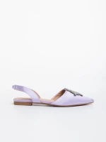 Pantofi dama mov din material textil Jenita
