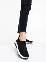 Pantofi sport dama negri din material textil Romeya