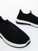 Pantofi sport dama negri din material textil Romeya