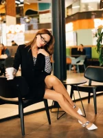 Pantofi dama albi cu toc din piele ecologica Simrita