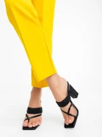 Saboti dama negri din piele ecologica Sabira