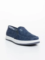 Espadrile barbati albastri din material textil Izan