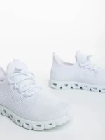 Pantofi sport barbati albi din material textil Astor