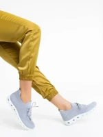Pantofi sport dama gri din material textil Romeesa