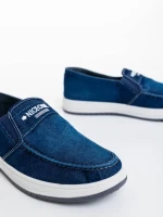 Espadrile barbati albastri din material textil Marcos