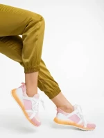 Pantofi sport dama roz din material textil Torillia
