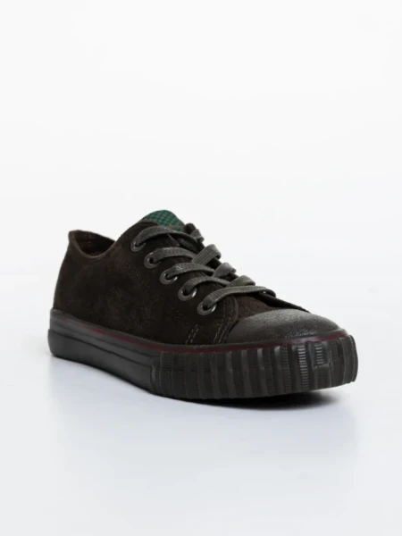 Tenisi copii verzi din material textil Semeko