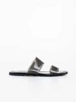 Papuci dama negri din cauciuc Morna