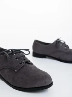 Pantofi copii gri din material textil Arguda