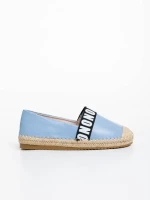 Espadrile dama albastre din piele ecologica Rodica