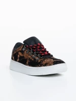 Pantofi sport copii bronz din piele ecologica Lucas