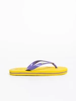 Papuci copii galbeni cu mov din material sintetic Epsi