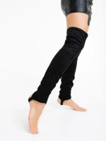 Jambiere dama negre din material textil Katelin