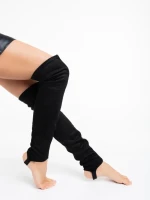 Jambiere dama negre din material textil Katelin