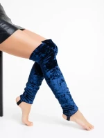 Jambiere dama albastre din material textil Clodete