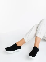 Pantofi sport dama negri din material textil Iazmin