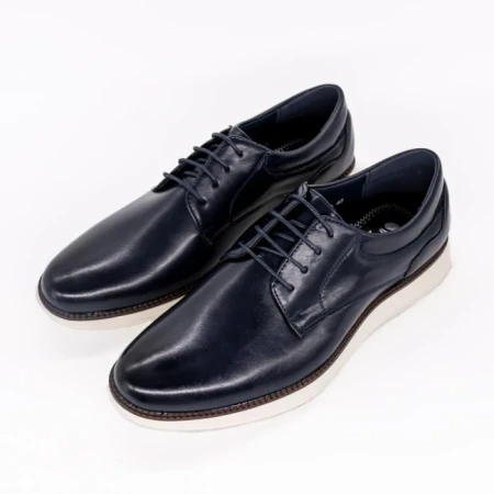 Pantofi barbati albastri din piele ecologica Aydan