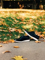 Pantofi barbati negri din piele ecologica Aydan