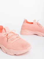 Pantofi sport dama roz din material textil Jaylah