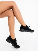 Pantofi sport dama negri din material textil Jaylah