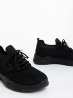 Pantofi sport dama negri din material textil Kallie