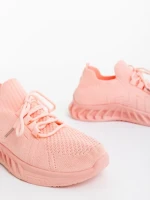 Pantofi sport dama roz din material textil Nathaly