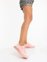 Pantofi sport dama roz din material textil Kaylie
