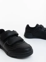 Pantofi sport dama negri din piele ecologica Evire