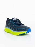 Pantofi sport barbati albastri din piele ecologica Rafferty