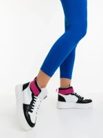 Pantofi sport dama negri din piele ecologica Acilia