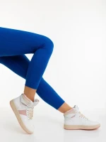 Pantofi sport dama roz din piele ecologica Jocelin