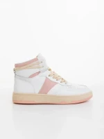 Pantofi sport dama roz din piele ecologica Jocelin