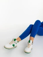 Pantofi sport dama verzi din piele ecologica Jocelin