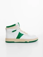 Pantofi sport dama verzi din piele ecologica Jocelin