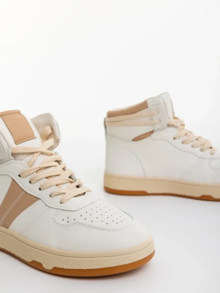 Pantofi sport dama maro din piele ecologica Jocelin