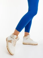 Pantofi sport dama maro din piele ecologica Jocelin