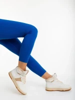 Pantofi sport dama maro din piele ecologica Jocelin