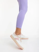 Pantofi sport dama roz din piele ecologica Petty