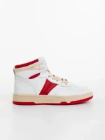 Pantofi sport dama rosii din piele ecologica Jocelin