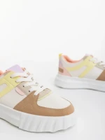 Pantofi sport dama maro din piele ecologica Sabetta