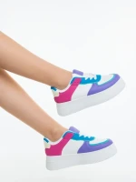 Pantofi sport dama mov din piele ecologica Kosara