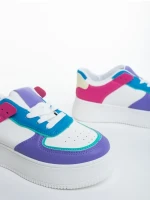 Pantofi sport dama mov din piele ecologica Kosara