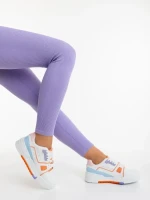 Pantofi sport dama portocalii din piele ecologica Lowery