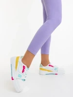 Pantofi sport dama verzi din piele ecologica Lowery